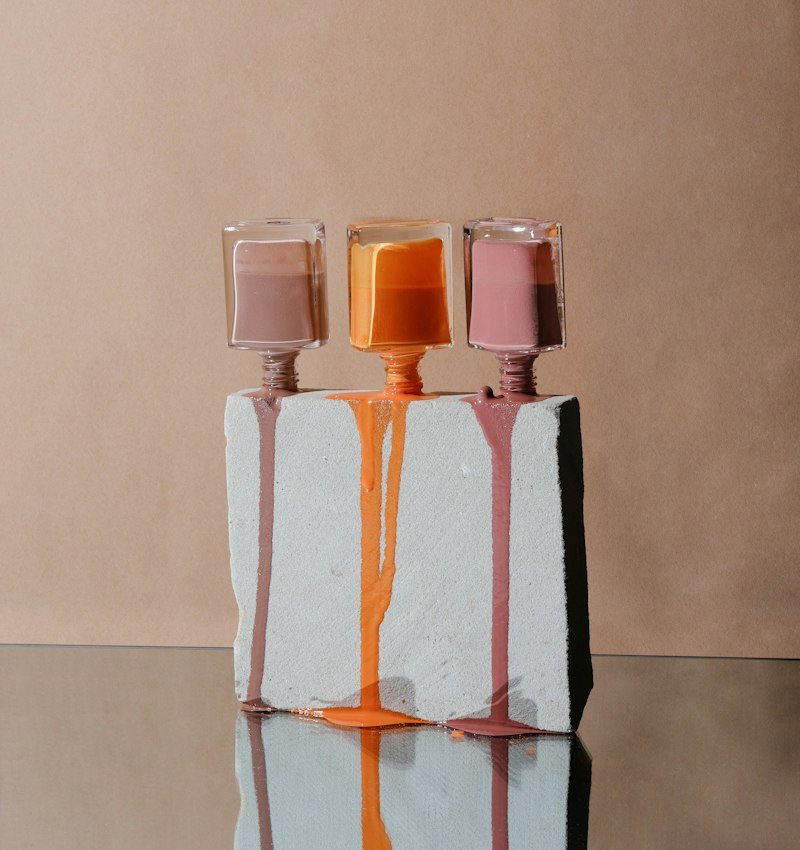 Nail polish bottles